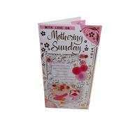 Mothering Sunday Floral Tea Pot Sentimental Design Mother's Day Card