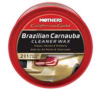 MOTHERS 05500 Brazilian Carnauba Cleaner Wax Paste, California Gold, 340g