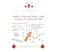 Mother's Day and Father's Day Pictures on a Plate for Kids