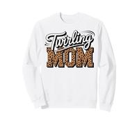Mother's Day Baton Twirling Baton Twirl Mom Majorette Mom Sweatshirt