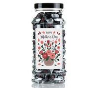 Mothers Day Black Jack Chews Sweet Gift Jar by Just Treats - Blooming with Love - J3