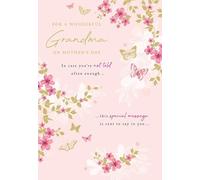 Mother's Day Card, For a Wonderful Grandma - 9 x 6 inches - Piccadilly Greetings