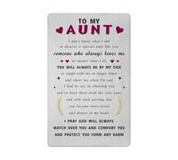 Mother's Day Card for Aunt - Birthday Gift for Aunt Auntie- Love My Aunt Wedding Easter Stuff Gift Ideas