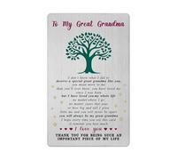 Mother's Day Card for Great Grandma - Great Grandma Birthday Gift - Great Grandmother Wedding Easter