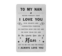 Mother's Day Card for Nan - Gifts for Nan Birthday Card from Grandkids - Nan Valentines Wedding Easter Gift
