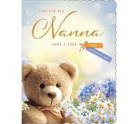 Mother's Day Card, For You Nanna - 8 x 6 inches - Avant Garde Studios