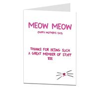 Mother's Day Card From The Cat