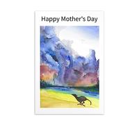 Mothers Day Card Greyhound Whippet Lurcher Italian Dog Sighthound Gift - CUSTOM TEXT