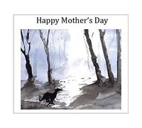 Mothers Day Card Greyhound Whippet Lurcher Italian Sighthound Gift Dog - CUSTOM TEXT