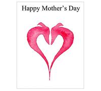 Mothers Day Card Greyhound Whippet Lurcher Italian Sighthound Gift Dog - CUSTOM TEXT