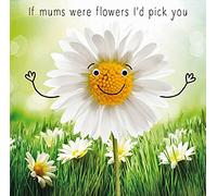 Mother's Day Card 'If Mums Were Flowers I'd Pick You' 3D Goggly Moving Eyes