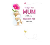 Mother's Day Card Like A Mum - 8 x 6 inches - Piccadilly Greetings