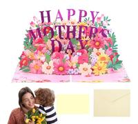 Mother's Day Card, Mother's Day Card, Funny Greeting Card for Mother's Day | with Message Note and Envelope, 15x20cm/5.9x7.8 Inches Blessings Sculptures