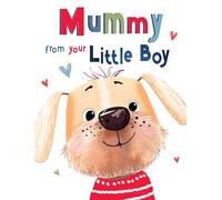 Mother's Day Card, Mummy From Your Boy - 8 x 6 inches - Piccadilly Greetings