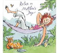 Mothers Day Card Relax Mum in Hammock - Quentin Blake Greeting Card