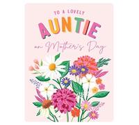 Mother's Day Card, To a Lovely Auntie - 8 x 6 inches - Avant Garde Studios