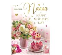 Mother's Day Card, To a Special Nanna - 9 x 6 inches - Regal Publishing