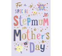 Mother's Day Card, To a Special Stepmum - 9 x 6 inches - Avant Garde Studios