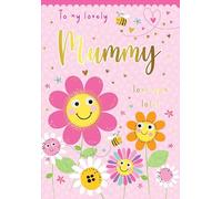 Mother's Day Card, To My Lovely Mummy - 9 x 6 inches - Piccadilly Greetings