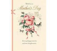 Mother's Day Card, With Love on Mother's Day - 9 x 6 inches - Piccadilly Greetings