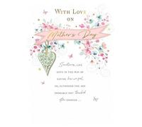 Mother's Day Card, With Love on Mother's Day - 9 x 6 inches - Piccadilly Greetings