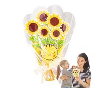 Mothers Day Cards Flowers,Floral Card Making Kit for Mother's Day - Interactive Parent-Child Bonding Handcraft Activity for Aunt Mom Women Grandmom Wife Grandmother