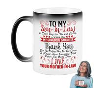 Mother's Day Cerca Mug, Funny Coffee Mug | To Dear Mom Water Mugs | Novelty Color Changing Coffee Mug, Temperature Sensitive Water Mug for Women, Birthday,