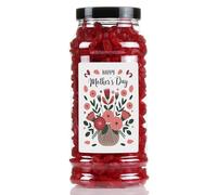 Mothers Day Cherry Lips Sweet Gift Jar by Just Treats - Blooming with Love - J5