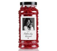 Mothers Day Cherry Lips Sweet Gift Jar by Just Treats - Photo - A Mother's Love - J5