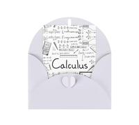Mother'S Day Christmas Math Geometry G alculus Print Greeting Card,4x6in Pearl Paper With Envelope For Birthday Thank You