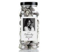 Mothers Day Coconut Mushrooms Sweet Gift Jar by Just Treats - Photo - A Mother's Love - J7