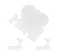 Mother's Day DIY Silicone Picture Frame Mold for Resin Artists | Flexible White Silicone, Easy Release for Epoxy Projects, Daily Use and Candle Making, Beginner Friendly