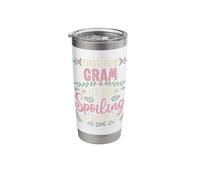 Mother's Day First Time Gram Let The Spoiling Begin Stainless Steel Insulated Tumbler