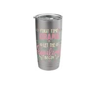 Mother's Day First Time Grams Let The Spoiling Begin Stainless Steel Insulated Tumbler