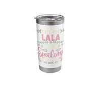 Mother's Day First Time Lala Let The Spoiling Begin Stainless Steel Insulated Tumbler