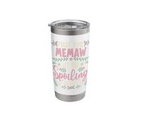 Mother's Day First Time Memaw Let The Spoiling Begin Stainless Steel Insulated Tumbler