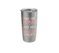 Mother's Day First Time Memaw Let The Spoiling Begin Stainless Steel Insulated Tumbler