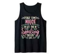 Mother's Day First Time Niece Let The Spoiling Begin Tank Top
