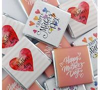 MOTHERS DAY Foil Wrapped Milk Chocolate Neapolitans - 24 Chocolates - 3 Designs MOTHER MUM LOVE