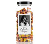 Mothers Day Fruit Salad Chews Sweet Gift Jar by Just Treats - Photo - A Mother's Love - J15