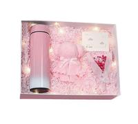 Mother's Day Gift Box - Spa Set for Mom, Relaxation | Scented Candle, Bath Bombs, Fuzzy Socks, Self-Care Pack, Gift Basket, pr