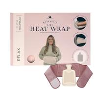 Mother's Day Gift | Long Wearable Hot Water Bottle Belt With Plush Cover - Wrap Around Heat Therapy | Furry Bottle for Warmth & Comfort