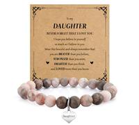 Mothers Day Gifts for Daughter Birthday Graduation Christmas Stocking Stuffers Valentines Day Easter Womens Day Halloween Daughters Day Sentimental Bracelet Best Gifts Ideas for Daughter Adult