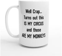 Mothers Day Gifts for Mom Grandma Wife Mama Stepmom Mother-in-Law Bonus from Daughter Son Kids, Funny Unique Birthday Gift Ideas Moms Who Have Everything-11 Oz-White