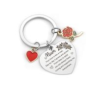 Mothers Day Gifts for Mum Christmas Stocking Fillers Birthday International Womens Day Thank You Valentines Thanksgiving Halloween Easter Best Special Keyring Presents Gifts for Mum Mummy Mother