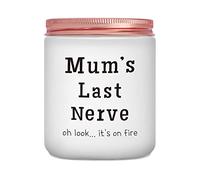 Mothers Day Gifts for Mum from Daughter Son, Funny Mum Candle, Mum Gift for Birthday Mother's Day Christmas, Presents for Mum Mummy Mother Step Mum