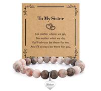Mothers Day Gifts for Sister Birthday Graduation Valentines Day Galentines Easter Halloween International Womens Day Christmas Stocking Stuffers Bracelet Unique Meaningful Best Gifts Ideas for Sister