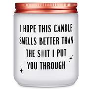 Mothers Day Gifts from Son or Daughter,Apology Gift for Friend, Coworker,Grandma, Sister,I'm Sorry, I Love You Gift for Her, Him,Christmas Day Gifts for Mum (I Hope This Candle Smells)