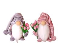 Mothers Day Gnome Gonk Decorations,Handmade Plush Doll Tomte for Mothers Day Novelty Table Ornament,Mothers day Birthday Gift Presents for Mum Mummy from Daughter or Son (2 PCS)