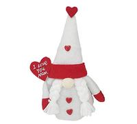 Mother's Day Gnome Plush Elf Decorations, Mr and Mrs Handmake Scandinavian Tomte for Mother's Day Table Ornament, Love Heart Love Mom Themed Handmade Decoration Ornaments